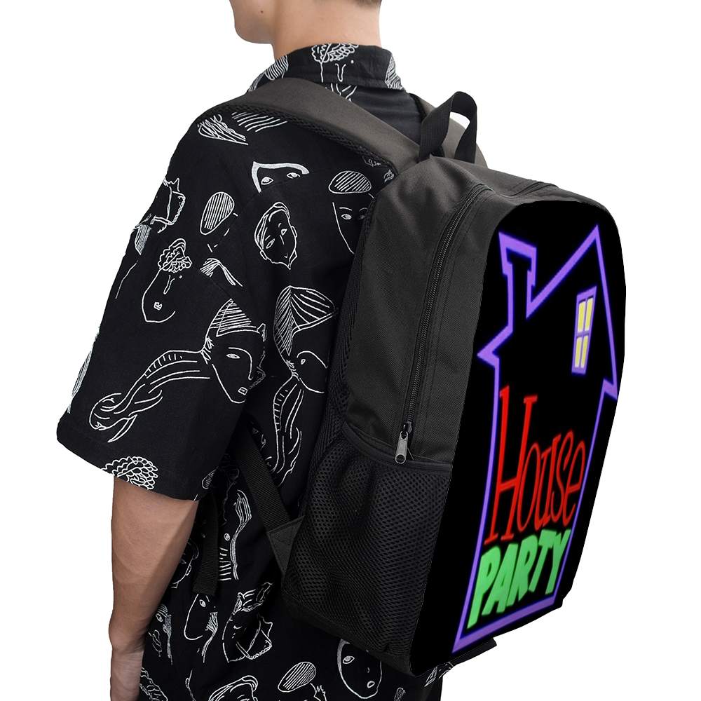 Custom Bag Travel Backpack Fashion Shoulders Bag 12.6" x 16.9" x 5.5"