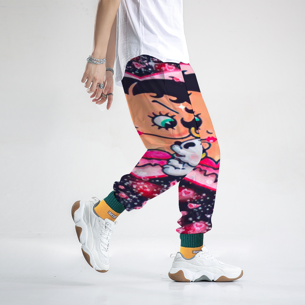 Custom Unisex All Over Print Long Casual Baggy Jogger Pants