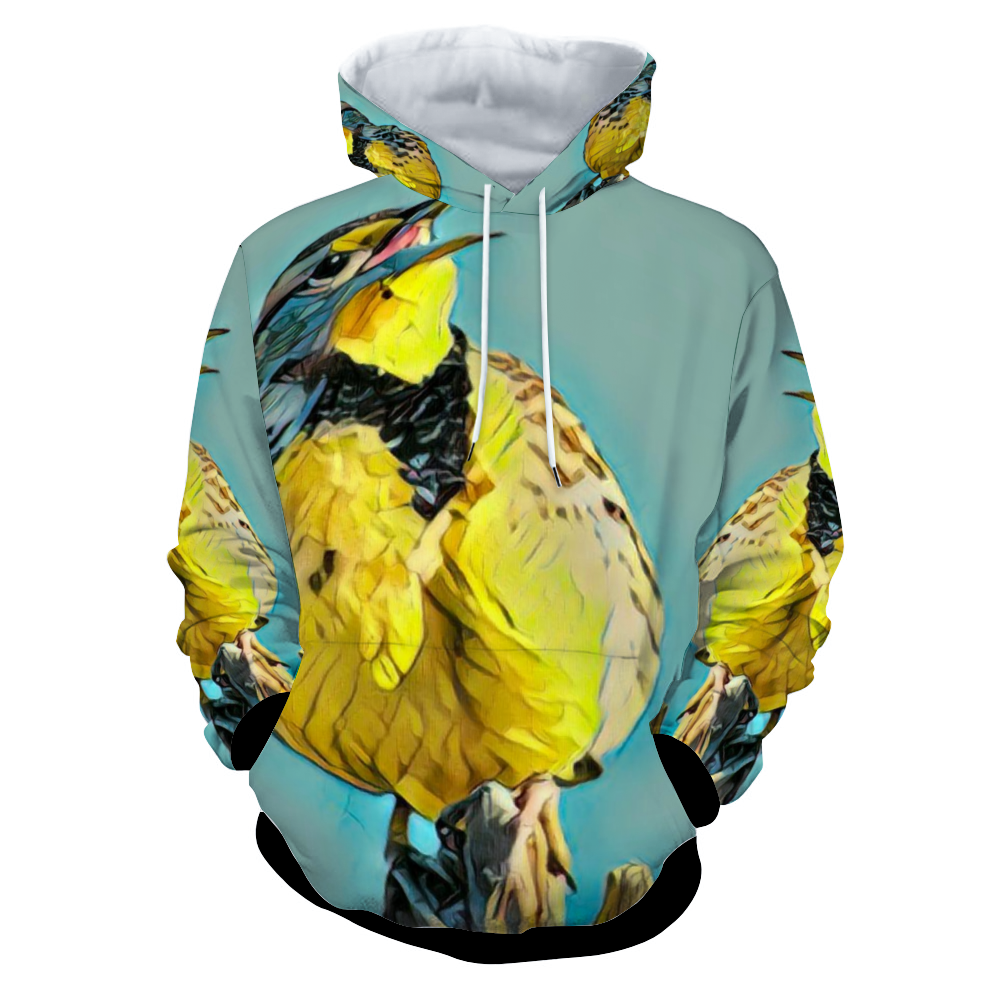 Customizable Unisex All Over Print Plush Hoodies with Pockets