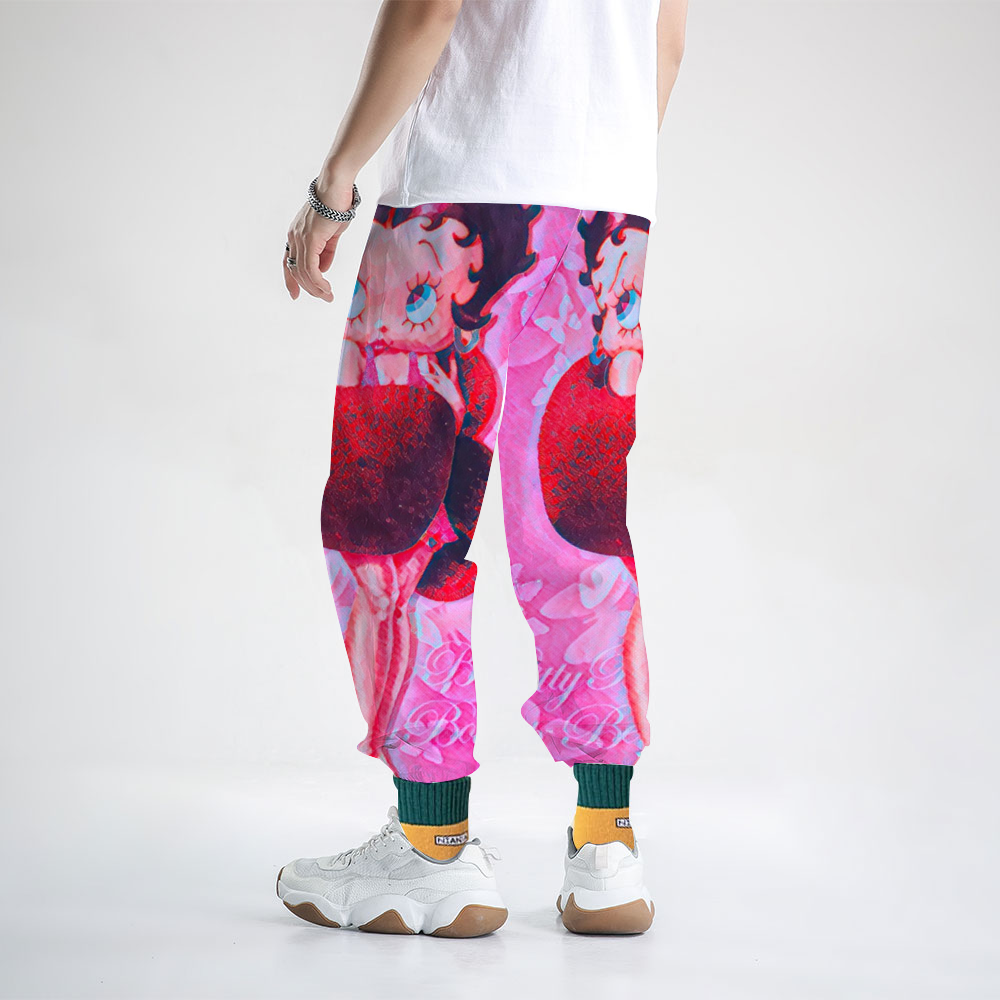 Custom Unisex All Over Print Long Casual Baggy Jogger Pants