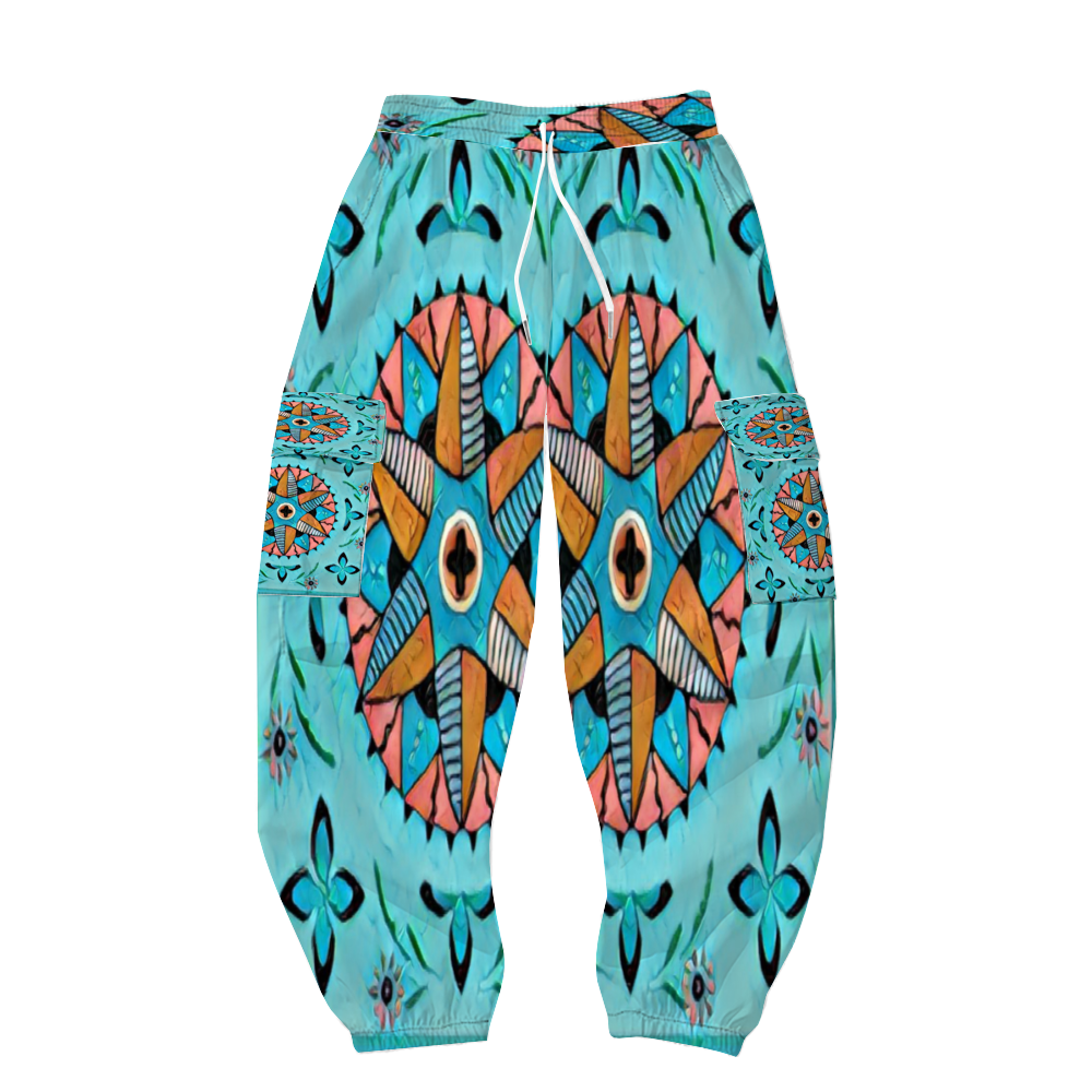 Custom Unisex All Over Print Long Casual Baggy Jogger Pants