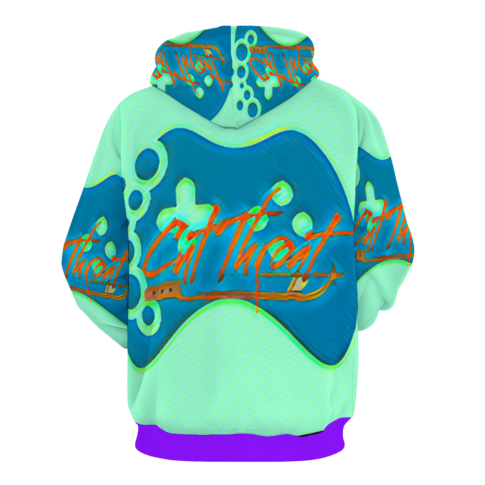 Customizable Unisex All Over Print Plush Hoodies with Pockets