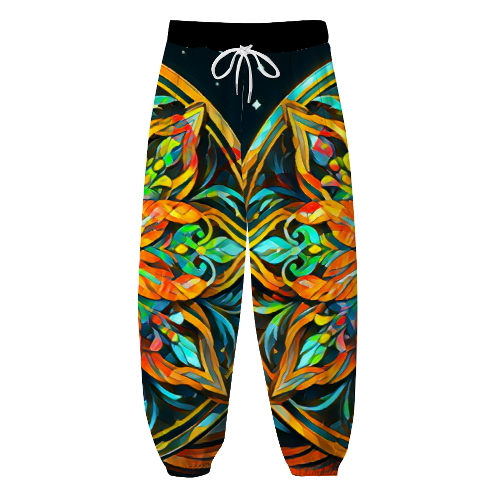 Custom Unisex All Over Print Long Casual Baggy Jogger Pants