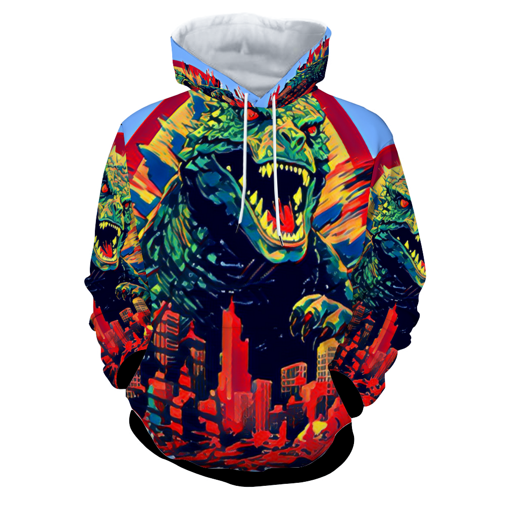 Customizable Unisex All Over Print Plush Hoodies with Pockets