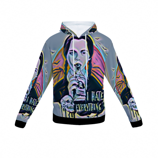 Customizable Unisex All Over Print Plush Hoodies with Pockets