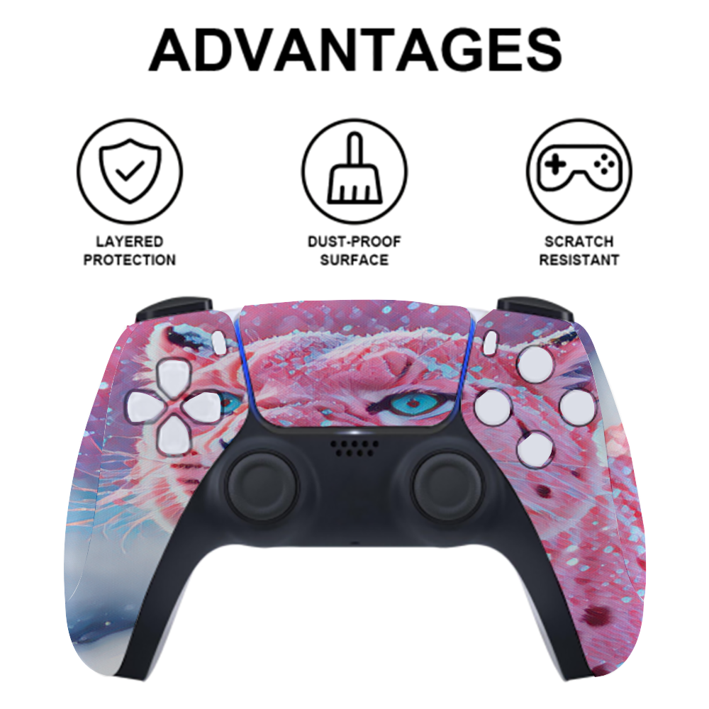 Custom  Sticker for PS5 Controller PS5 Console Sticker  Digital Version and Disc Version