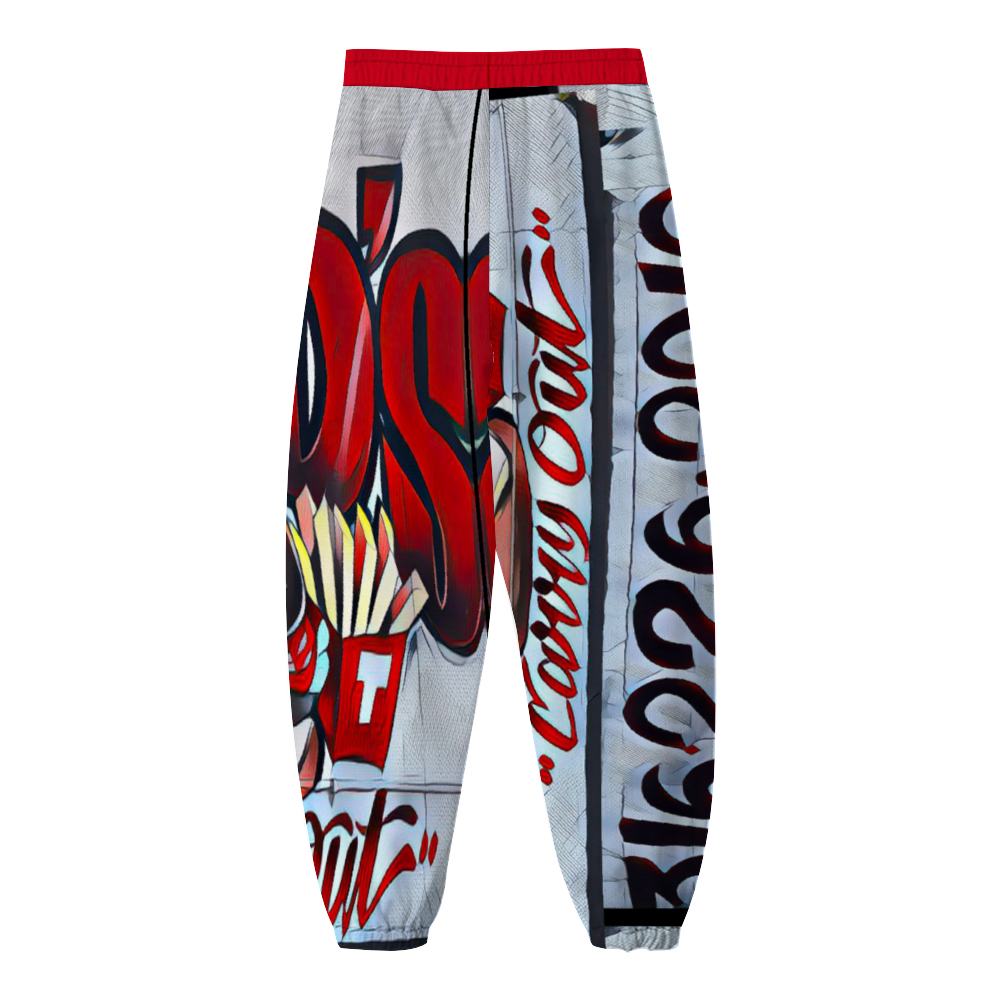 Custom Unisex All Over Print Long Casual Baggy Jogger Pants