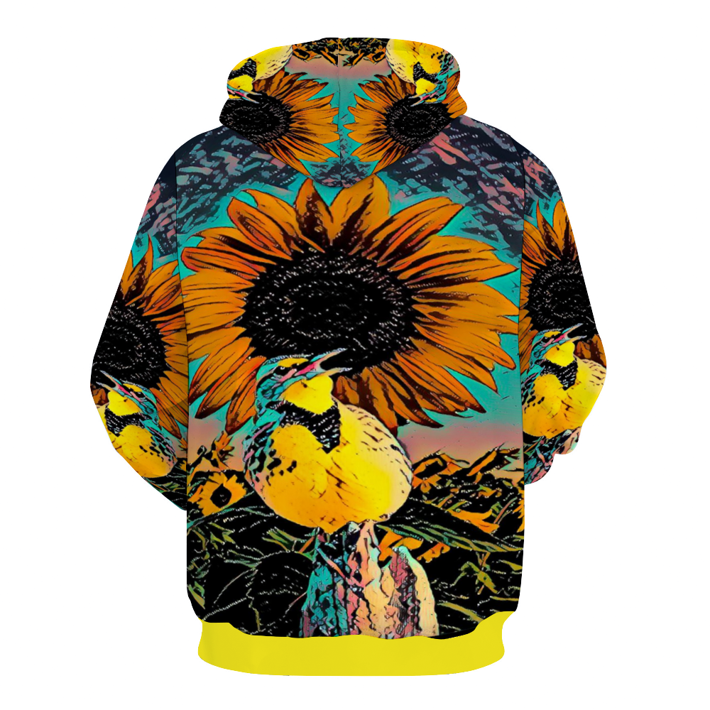 Customizable Unisex All Over Print Plush Hoodies with Pockets