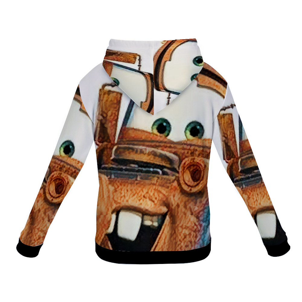 Customizable Unisex All Over Print Plush Hoodies with Pockets