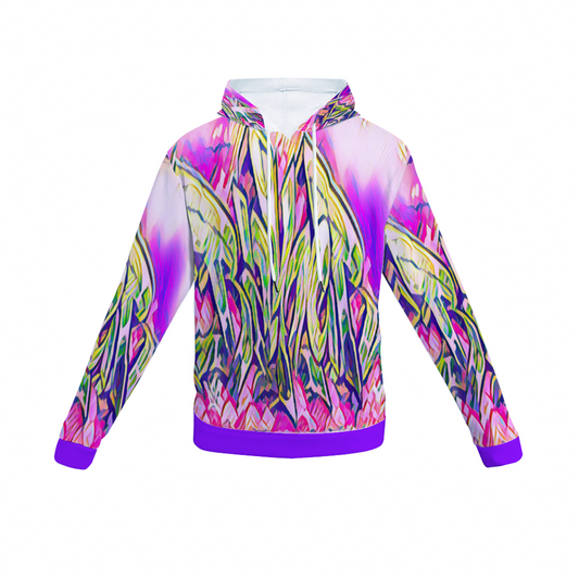 Customizable Unisex All Over Print Plush Hoodies with Pockets