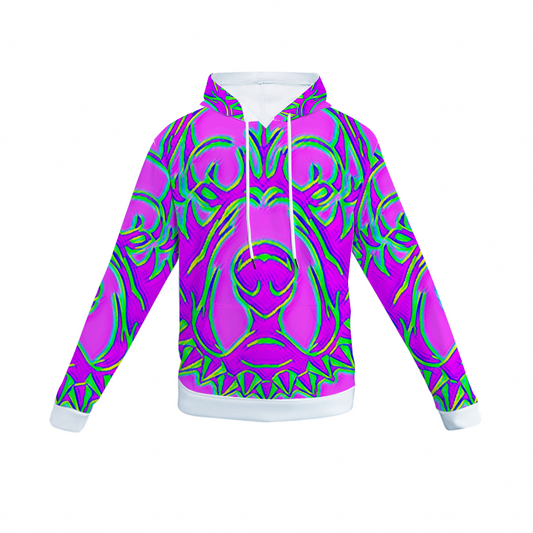 Customizable Unisex All Over Print Plush Hoodies with Pockets