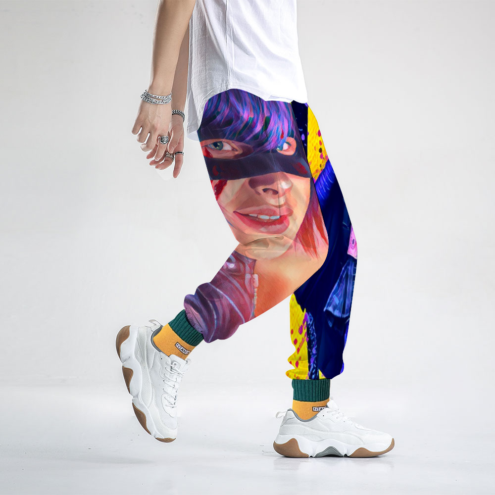 Custom Unisex All Over Print Long Casual Baggy Jogger Pants