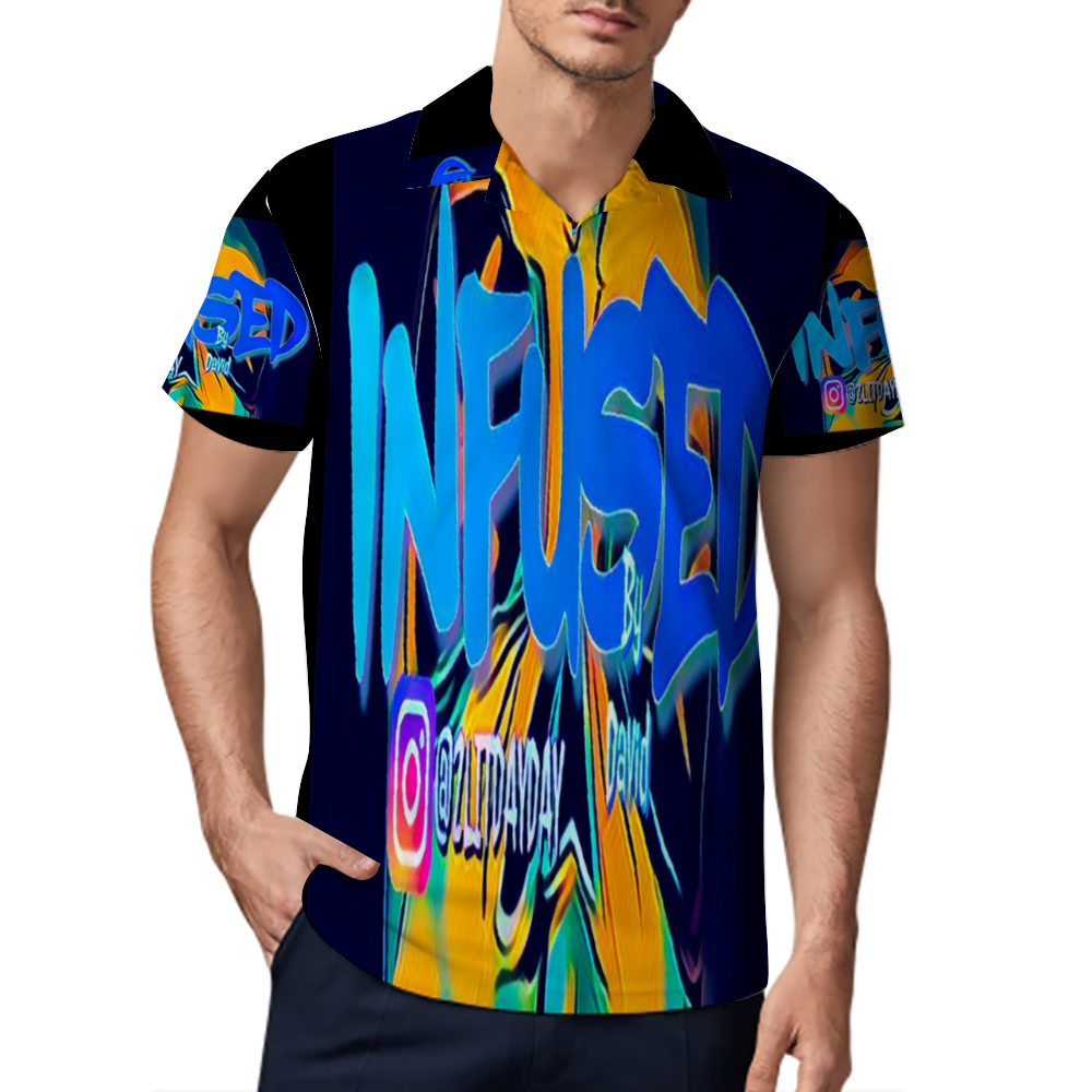 Custom All Over Print POLO Shirt Men's Classic Shirt Tees