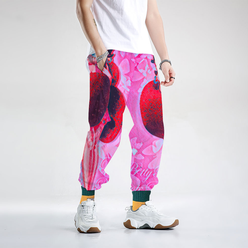 Custom Unisex All Over Print Long Casual Baggy Jogger Pants