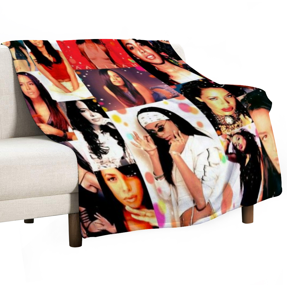 60" × 80" Custom Blankets Thin Flannel Blanket 1 Side Printing