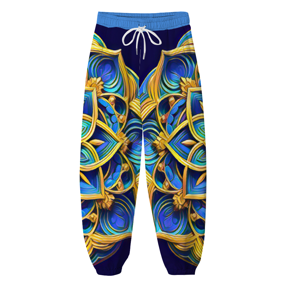 Custom Unisex All Over Print Long Casual Baggy Jogger Pants