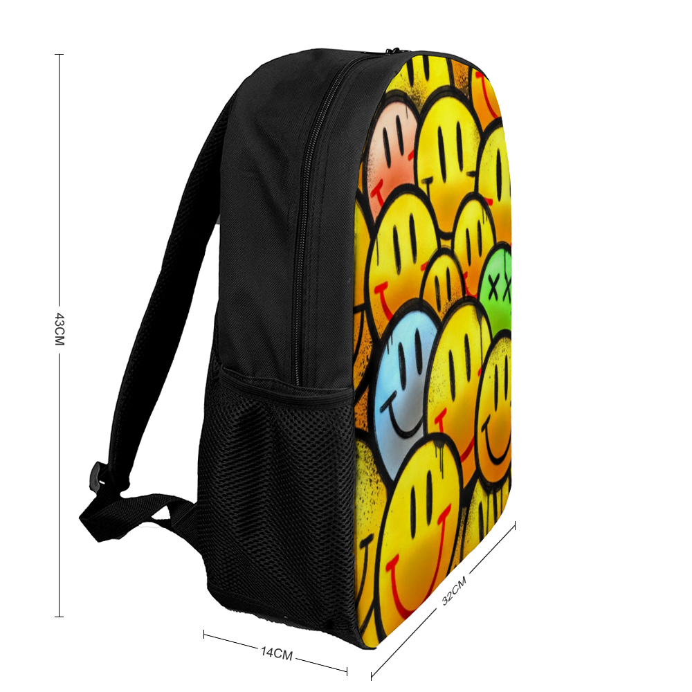 Custom Bag Travel Backpack Fashion Shoulders Bag 12.6" x 16.9" x 5.5"