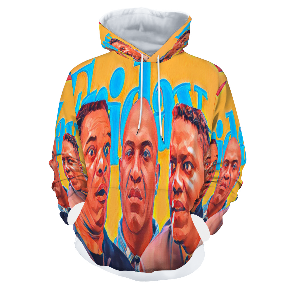 Customizable Unisex All Over Print Plush Hoodies with Pockets