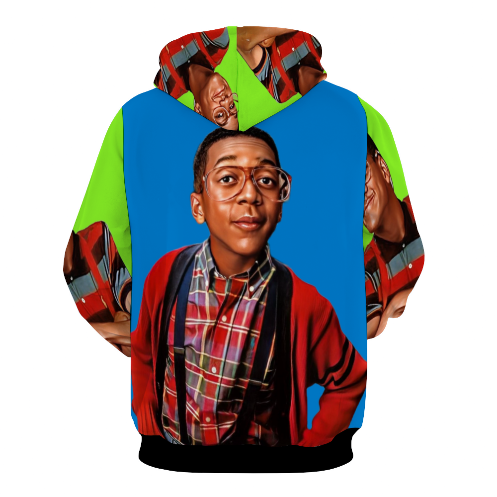 Customizable Unisex All Over Print Plush Hoodies with Pockets