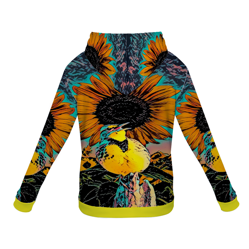 Customizable Unisex All Over Print Plush Hoodies with Pockets