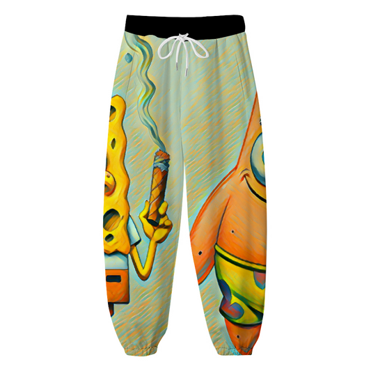 Custom Unisex All Over Print Long Casual Baggy Jogger Pants