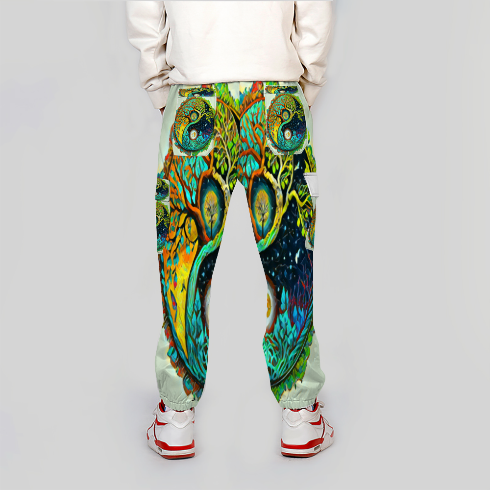 Custom Unisex All Over Print Long Casual Baggy Jogger Pants