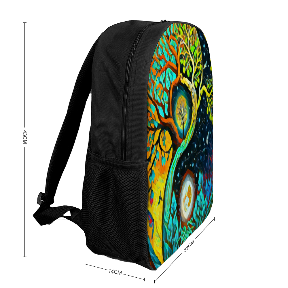 Custom Bag Travel Backpack Fashion Shoulders Bag 12.6" x 16.9" x 5.5"