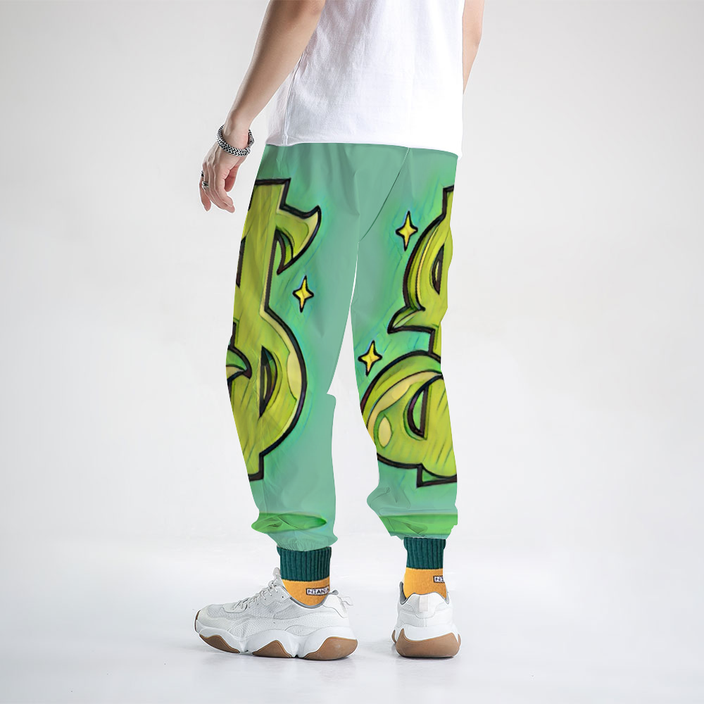 Custom Unisex All Over Print Long Casual Baggy Jogger Pants