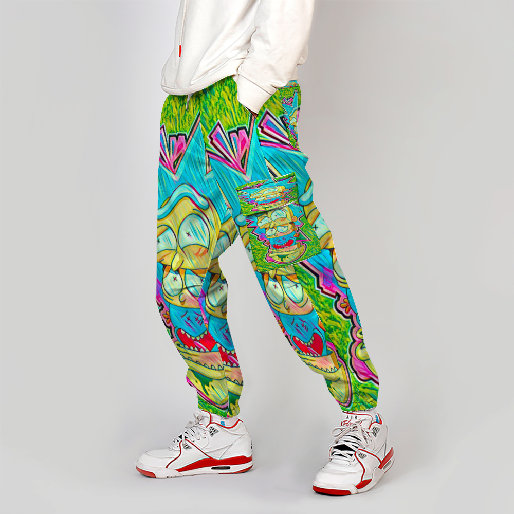 Custom Unisex All Over Print Long Casual Baggy Jogger Pants