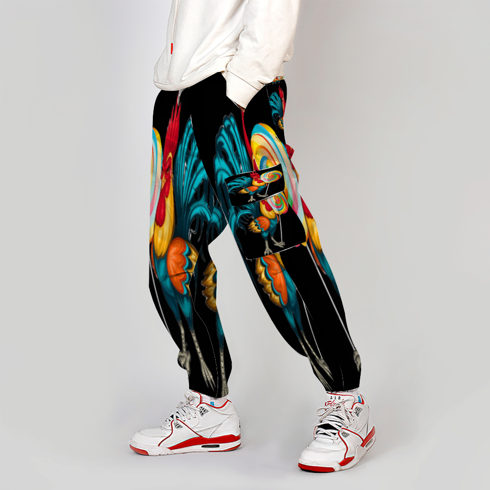 Custom Unisex All Over Print Long Casual Baggy Jogger Pants