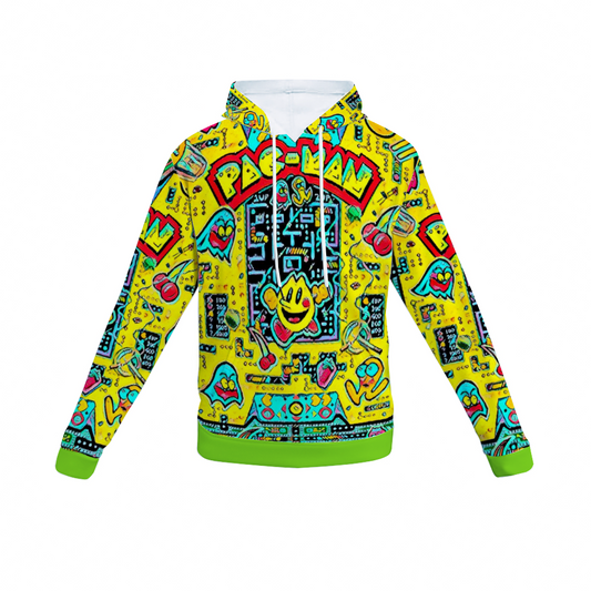 Customizable Unisex All Over Print Plush Hoodies with Pockets