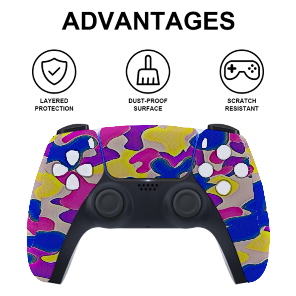 Custom  Sticker for PS5 Controller PS5 Console Sticker  Digital Version and Disc Version