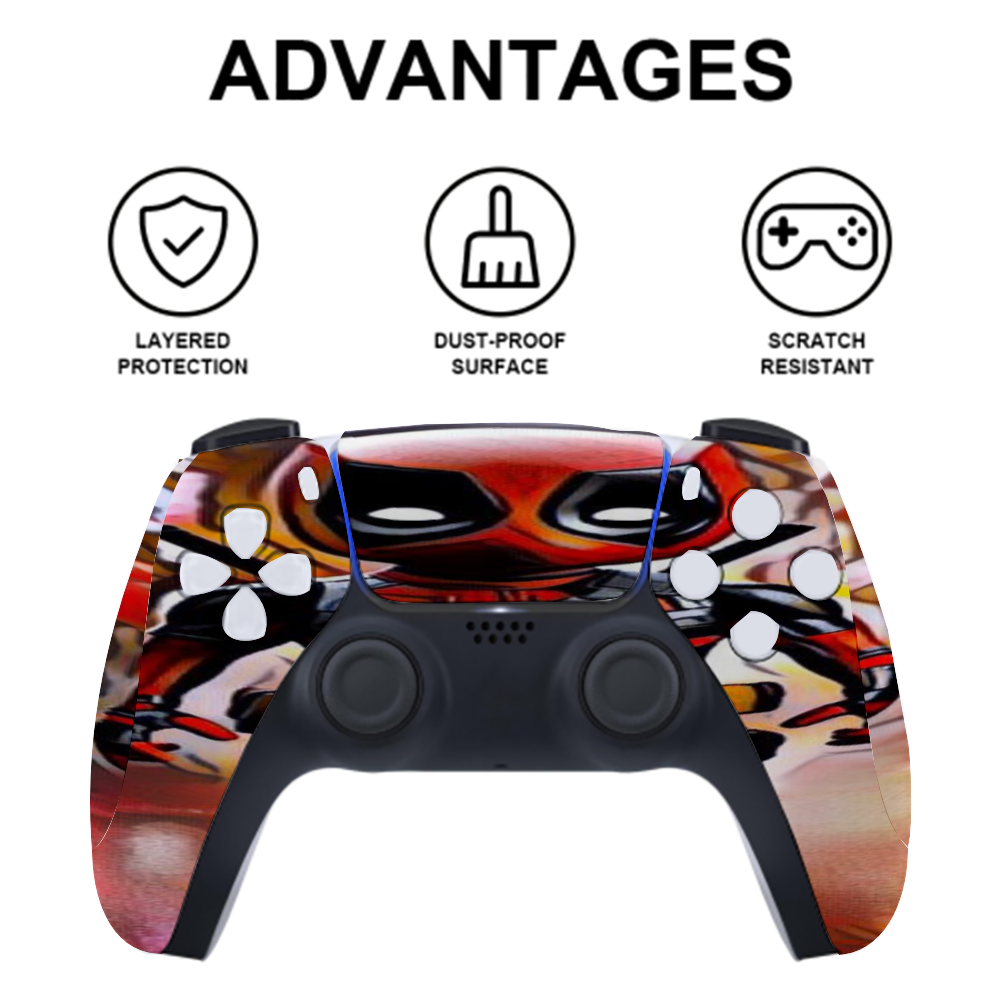 Custom  Sticker for PS5 Controller PS5 Console Sticker  Digital Version and Disc Version