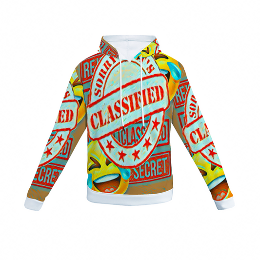 Customizable Unisex All Over Print Plush Hoodies with Pockets