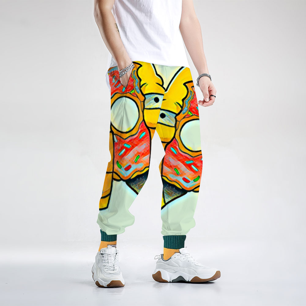 Custom Unisex All Over Print Long Casual Baggy Jogger Pants