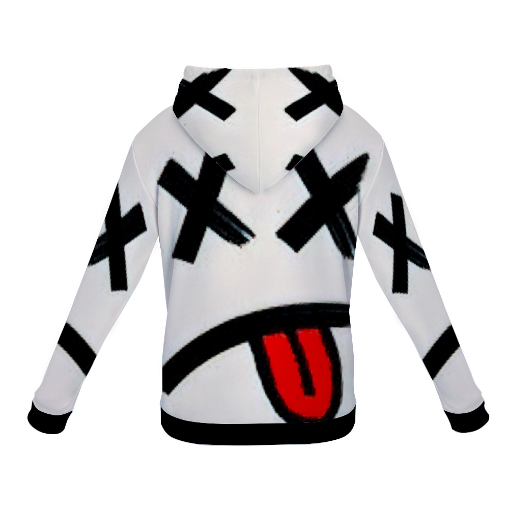 Customizable Unisex All Over Print Plush Hoodies with Pockets