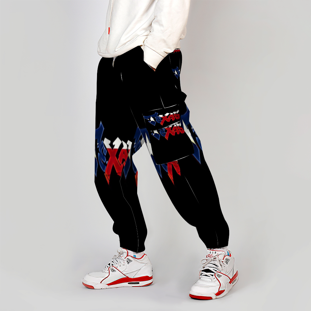 Custom Unisex All Over Print Long Casual Baggy Jogger Pants