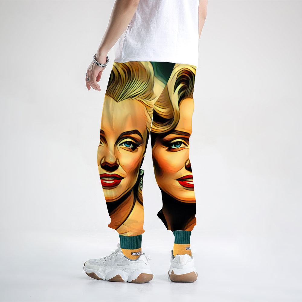 Custom Unisex All Over Print Long Casual Baggy Jogger Pants