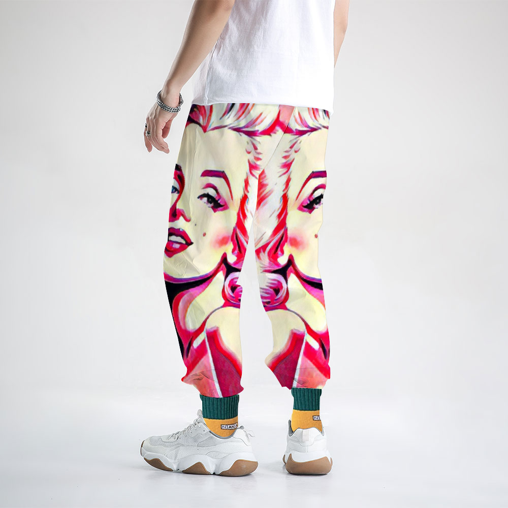 Custom Unisex All Over Print Long Casual Baggy Jogger Pants