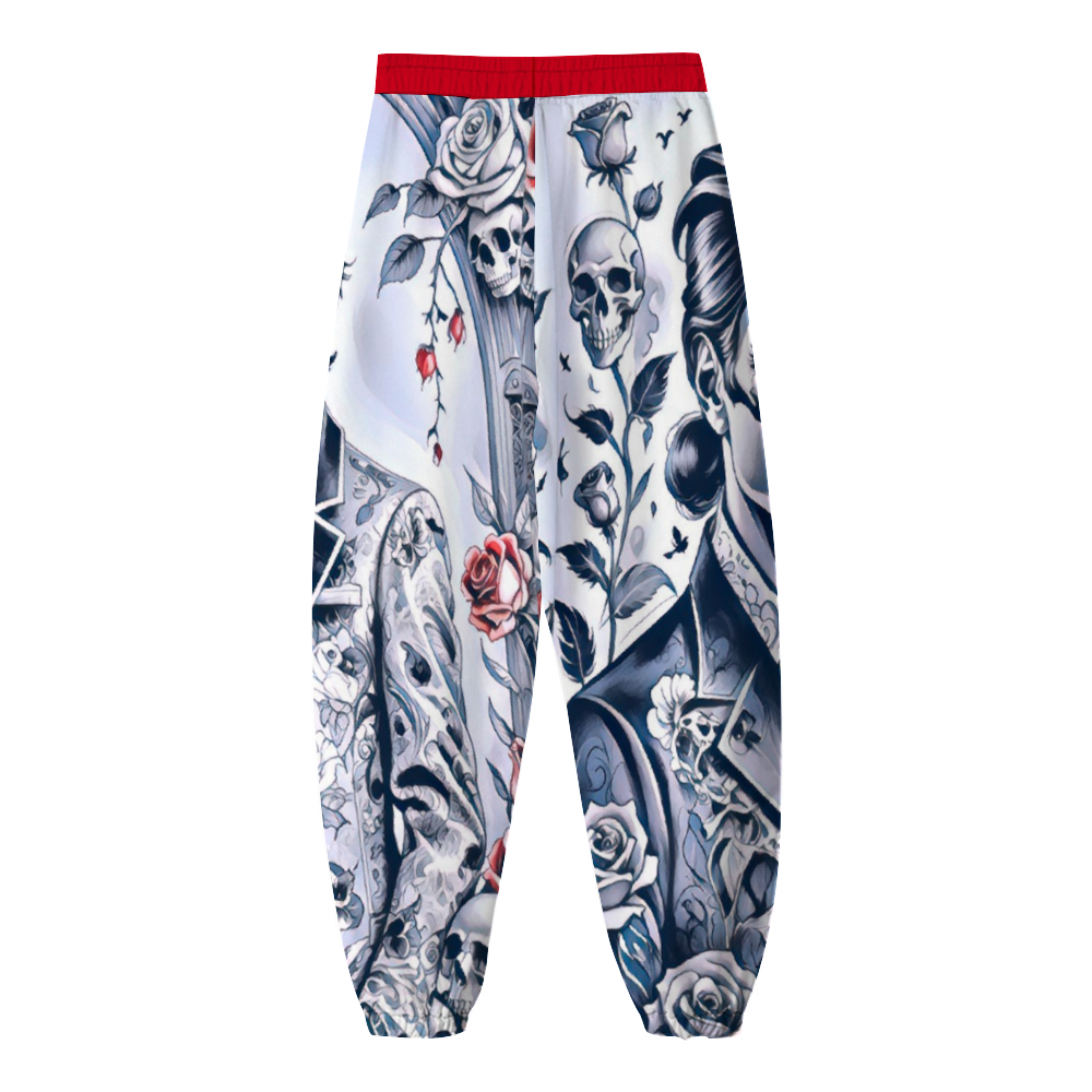 Custom Unisex All Over Print Long Casual Baggy Jogger Pants