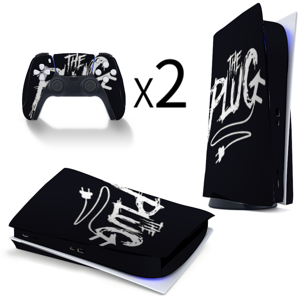 Custom  Sticker for PS5 Controller PS5 Console Sticker  Digital Version and Disc Version