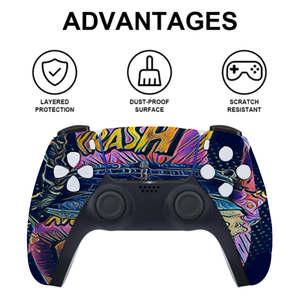 Custom  Sticker for PS5 Controller PS5 Console Sticker  Digital Version and Disc Version