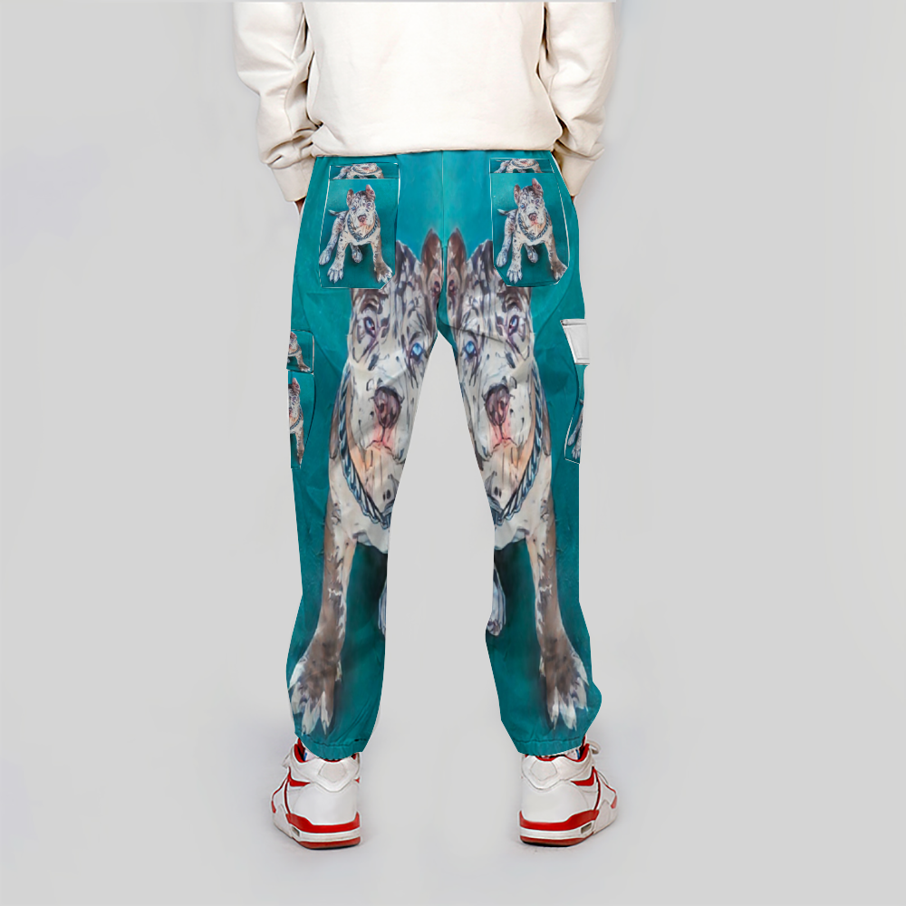 Custom Unisex All Over Print Long Casual Baggy Jogger Pants