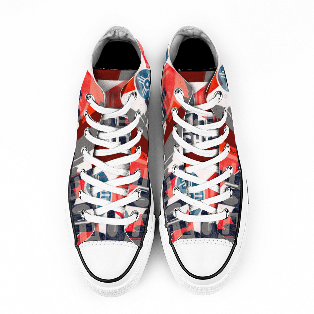 Custom Shoes Unisex High Top Canvas Shoes