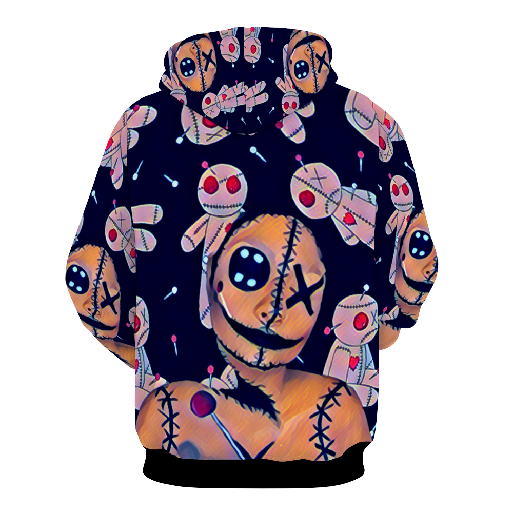 Customizable Unisex All Over Print Plush Hoodies with Pockets