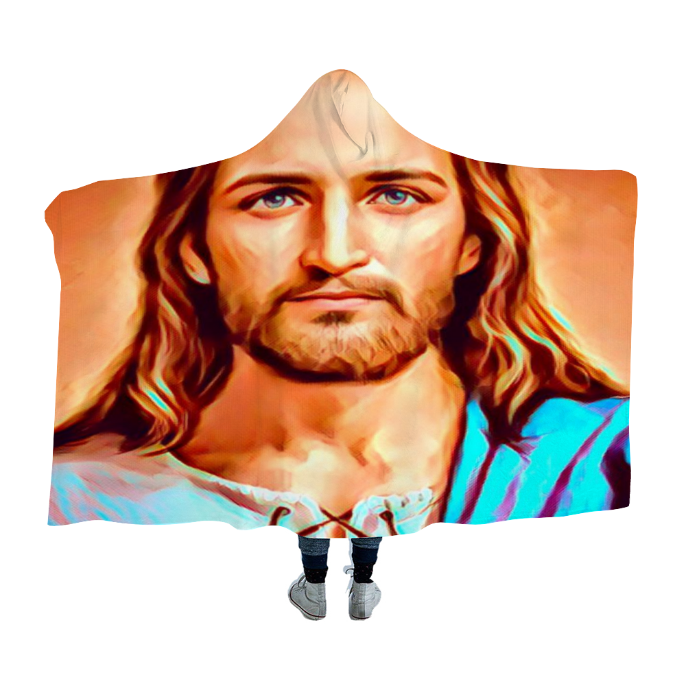 Custom Fleece Hooded Blankets Oversized Hooded blankets for adults