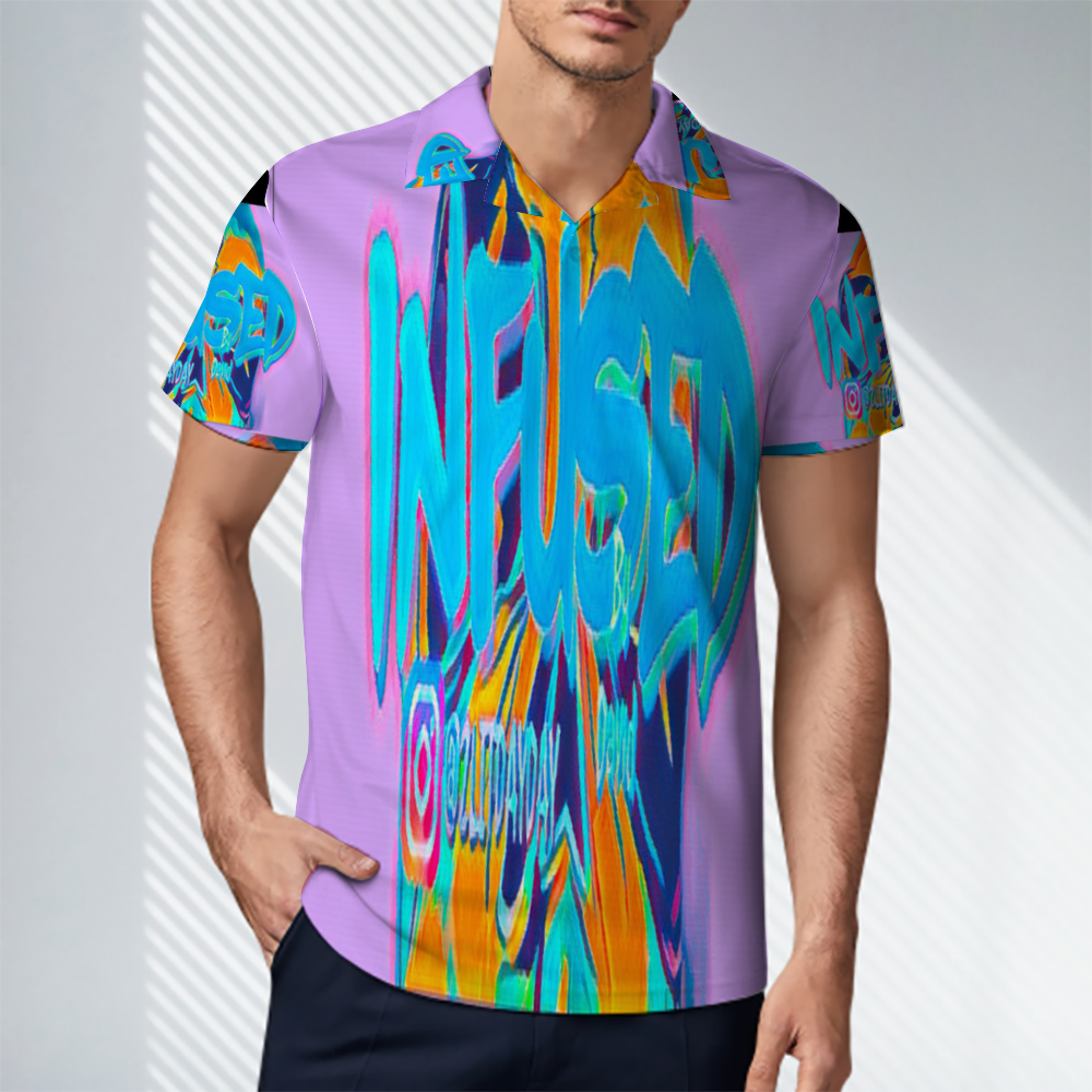 Custom All Over Print POLO Shirt Men's Classic Shirt Tees