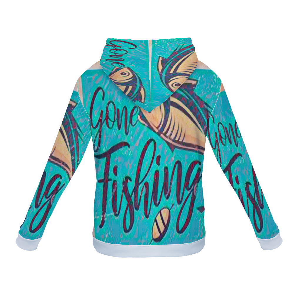 Customizable Unisex All Over Print Plush Hoodies with Pockets