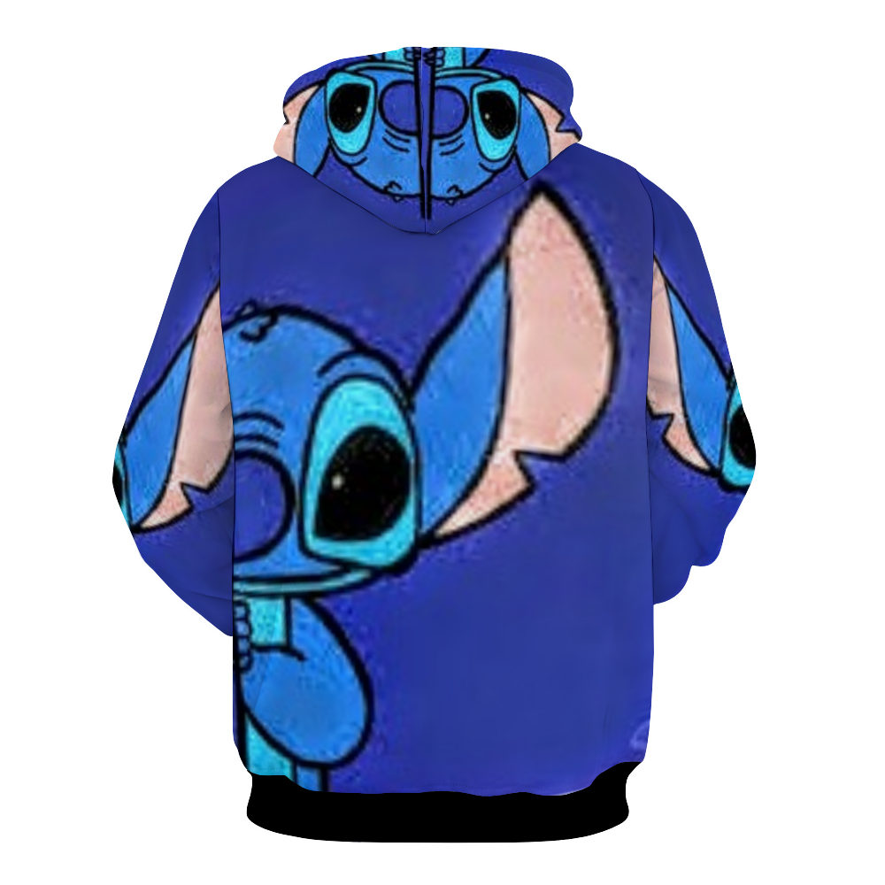 Customizable Unisex All Over Print Plush Hoodies with Pockets