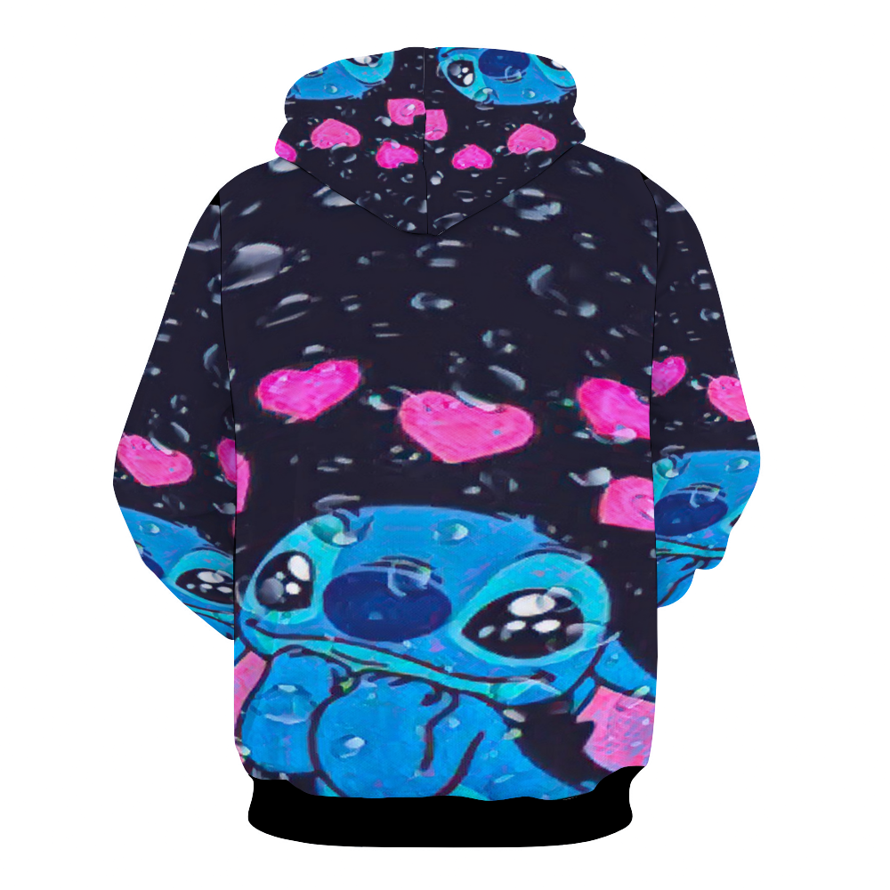 Customizable Unisex All Over Print Plush Hoodies with Pockets